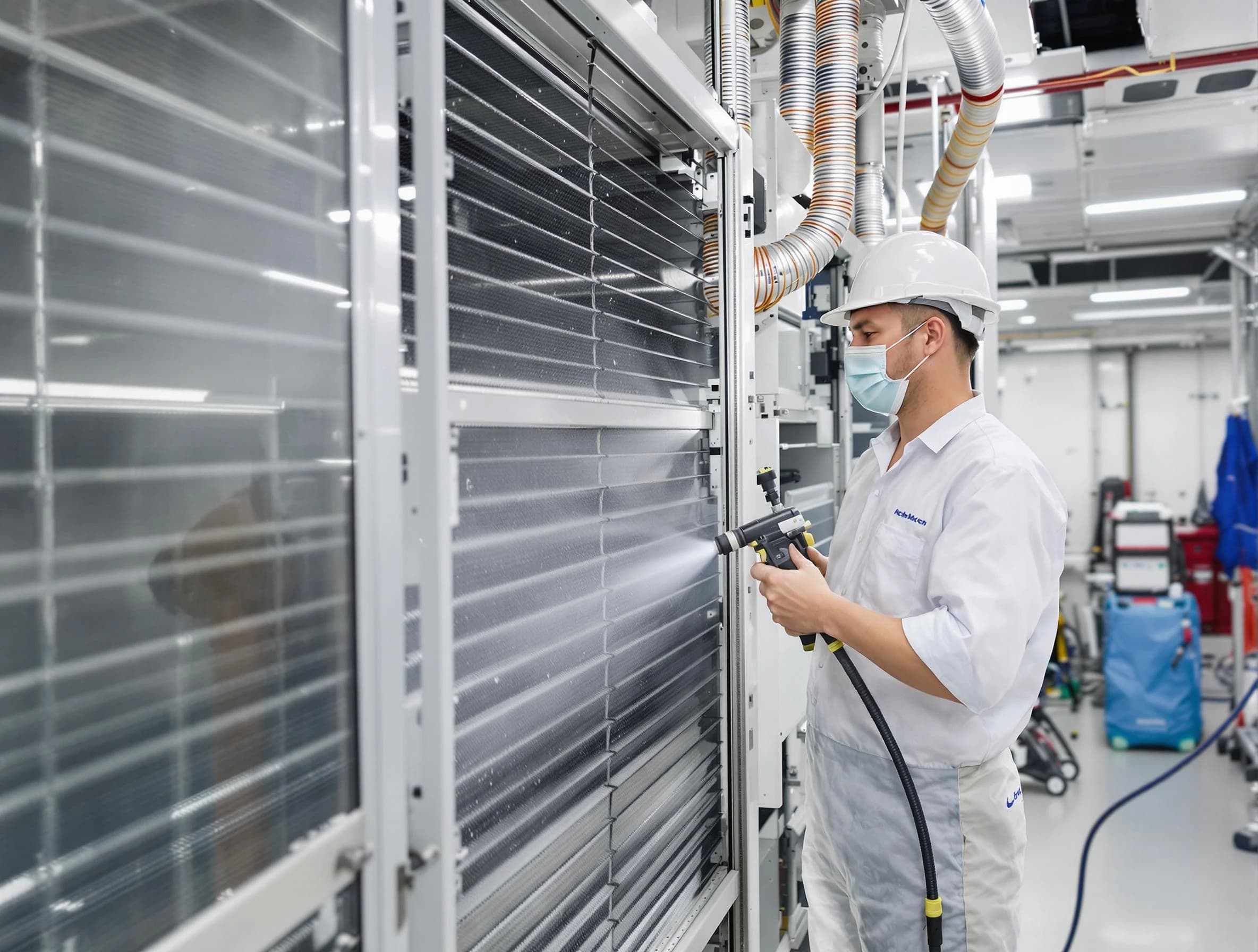 Professional AC coil cleaning by Orem Air Duct Cleaning in Orem