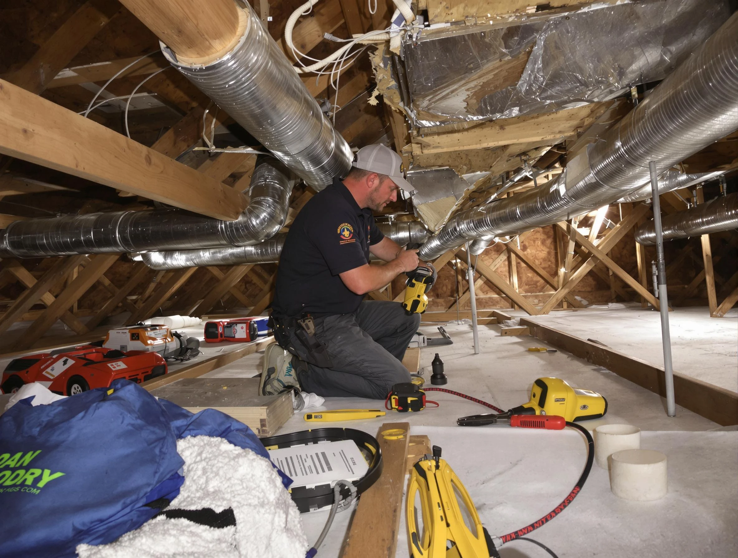 Professional air duct repair by Orem Air Duct Cleaning in Orem