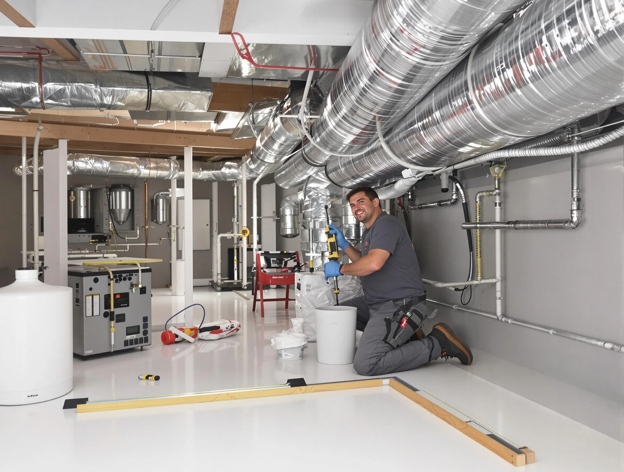 Professional duct sealing service by Orem Air Duct Cleaning in Orem