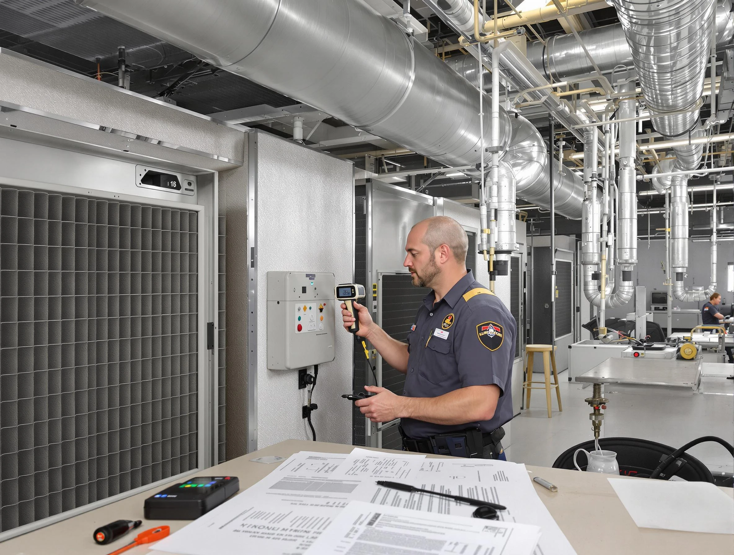 Professional filter system inspection by Orem Air Duct Cleaning in Orem